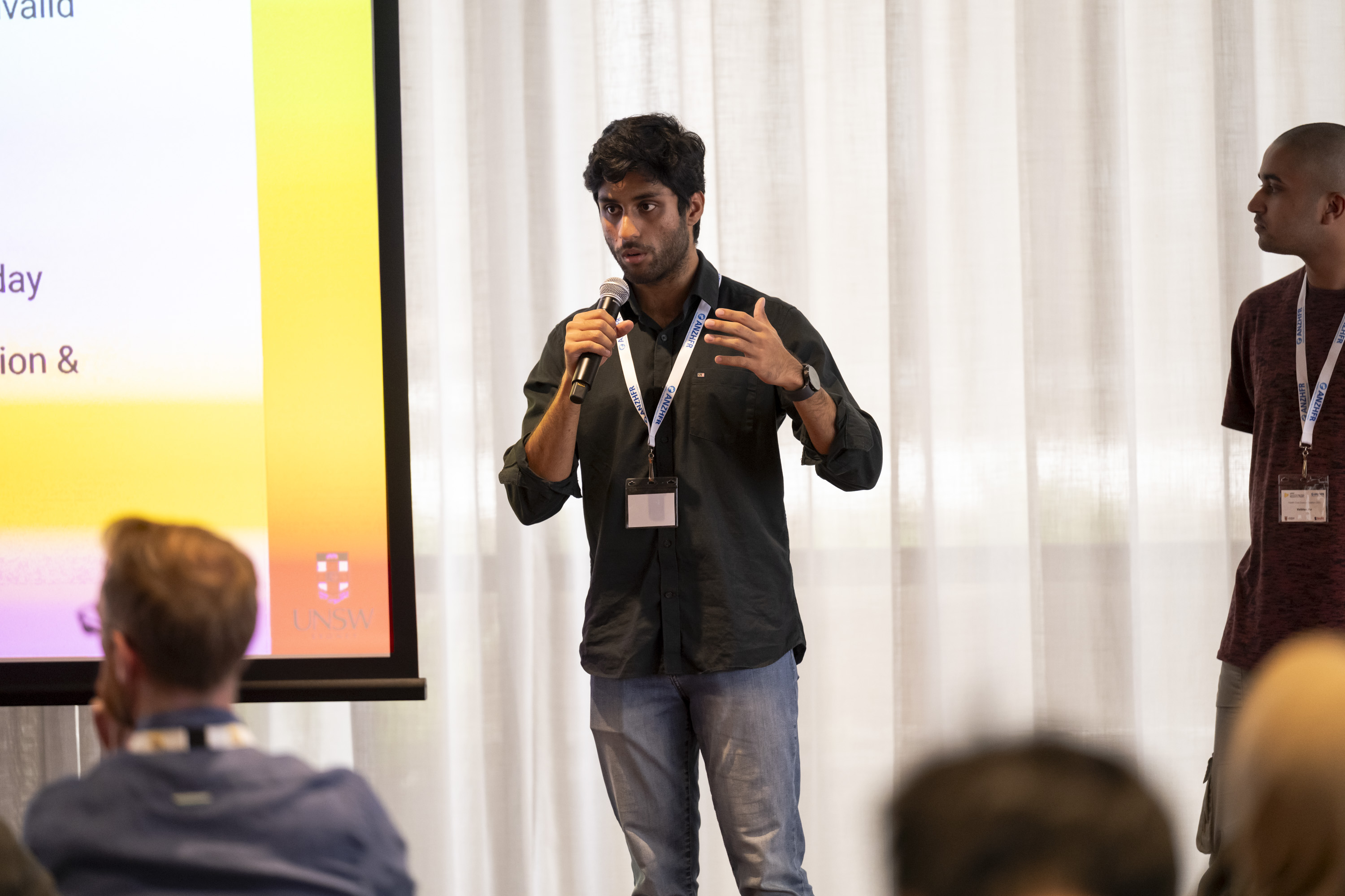 Students presenting their work 💛 Credit: Cassandra Hannagan