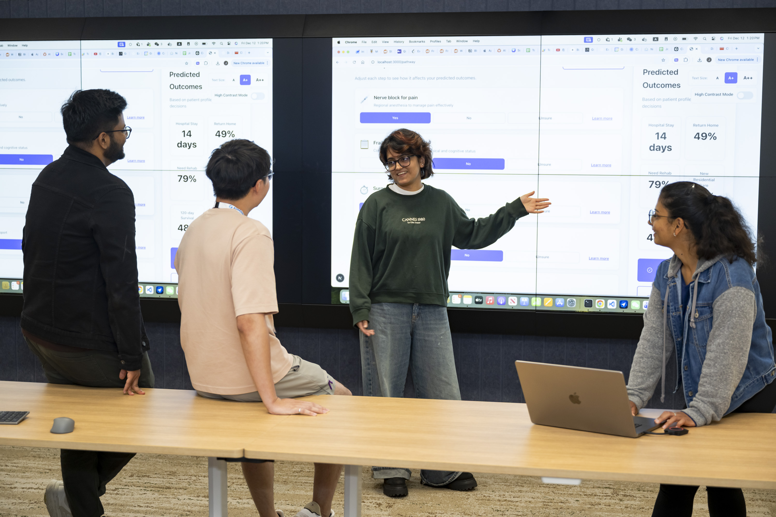 Front-end at scale! Credit: Cassandra Hannagan